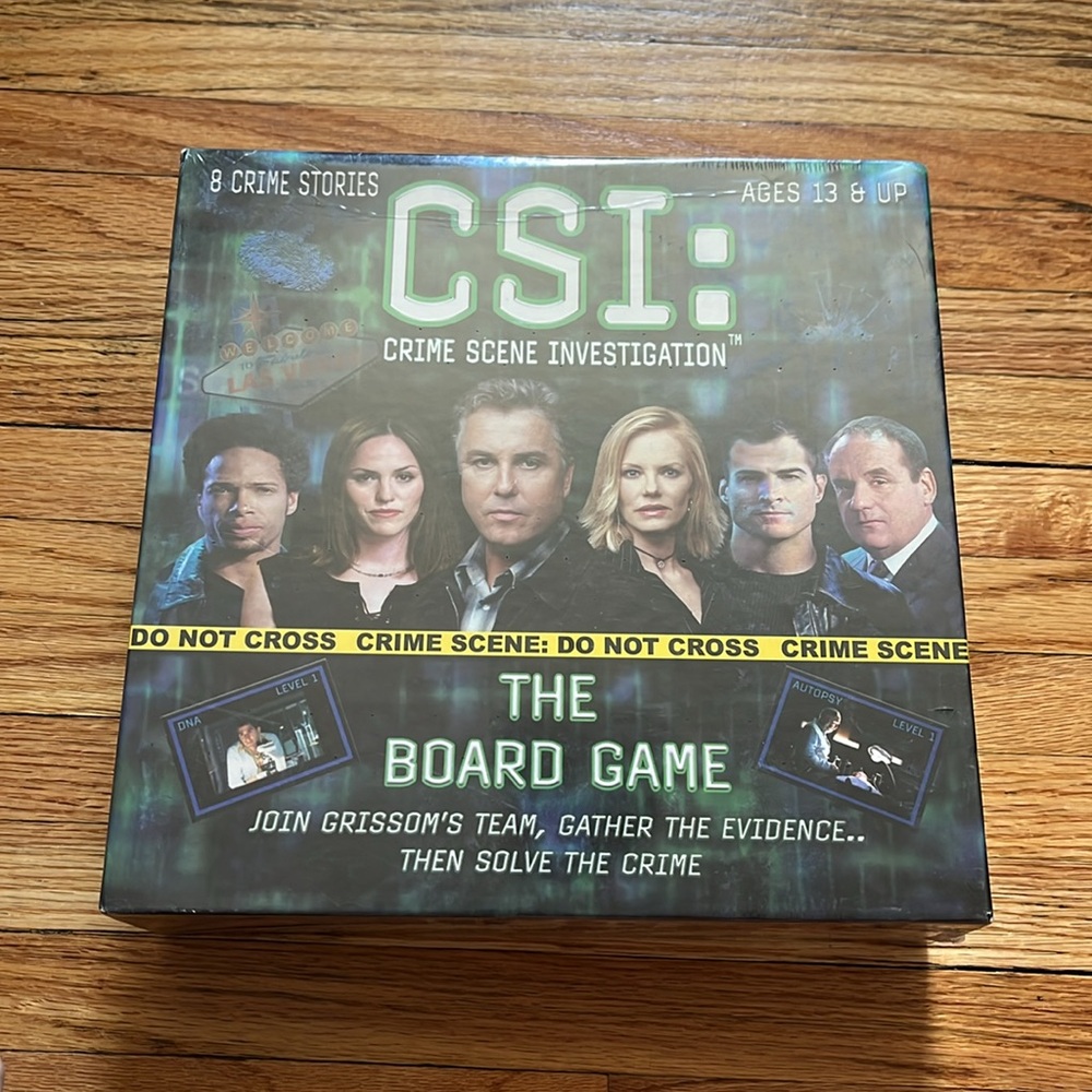 CSI : Crime Scene Investigation Murder Mystery Board Game / 2004 / New